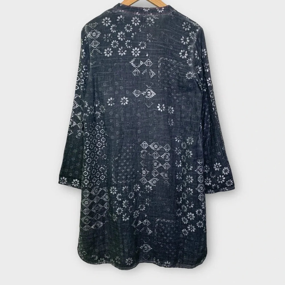 Dolma Cotton Long Tunic Dress - Picture 5 of 8